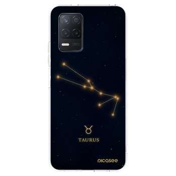 Picasee silikonový průhledný obal pro Realme 8 5G - TAURUS