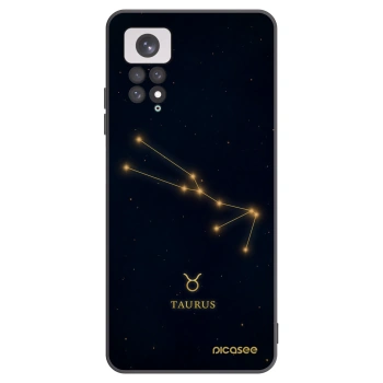 Picasee silikonový černý obal pro Xiaomi Redmi Note 11 - TAURUS
