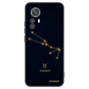 Picasee silikonový černý obal pro Xiaomi 12 Pro - TAURUS