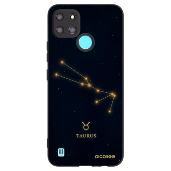 Picasee silikonový černý obal pro Realme C21Y - TAURUS