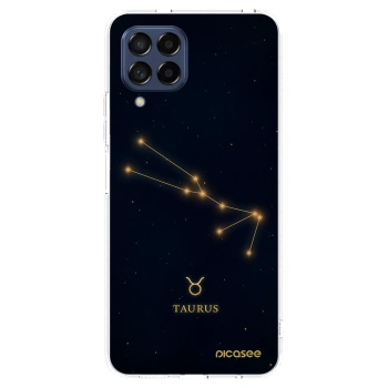 Picasee silikonový průhledný obal pro Samsung Galaxy M53 5G - TAURUS