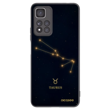 Picasee silikonový černý obal pro Xiaomi Redmi Note 11 Pro+ 5G - TAURUS
