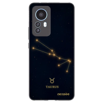 Picasee silikonový černý obal pro Xiaomi 12T - TAURUS