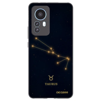 Picasee silikonový černý obal pro Xiaomi 12T Pro - TAURUS