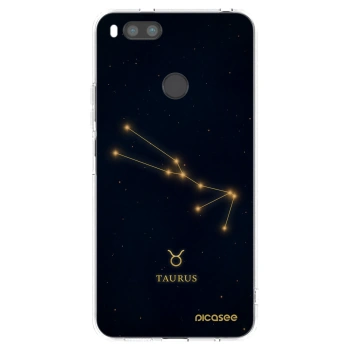 Picasee silikonový průhledný obal pro Xiaomi Redmi A1 - TAURUS