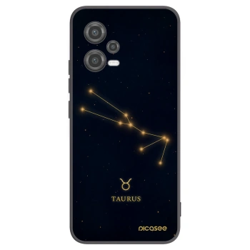 Picasee silikonový černý obal pro Xiaomi Poco X5 - TAURUS