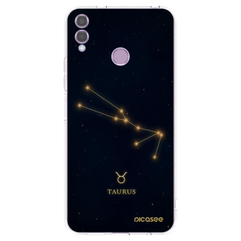 Picasee silikonový průhledný obal pro Honor 8X - TAURUS