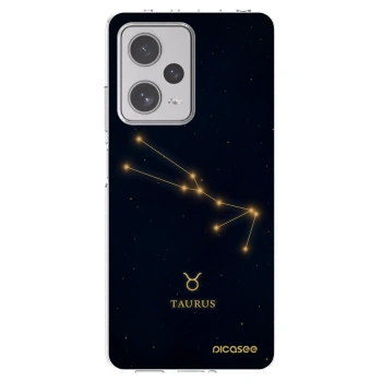 Picasee silikonový průhledný obal pro Xiaomi Redmi Note 12 Pro+ 5G - TAURUS