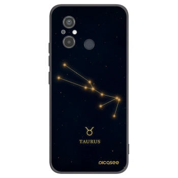 Picasee silikonový černý obal pro Xiaomi Redmi 12C - TAURUS
