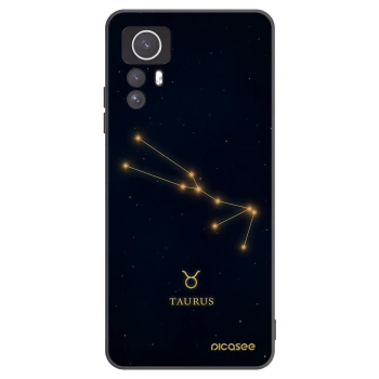 Picasee silikonový černý obal pro Xiaomi Redmi Note 12S - TAURUS