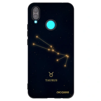 Picasee silikonový černý obal pro Huawei Nova 3 - TAURUS