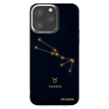 Picasee silikonový průhledný obal pro Apple iPhone 15 Pro Max - TAURUS