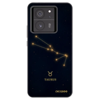 Picasee silikonový černý obal pro Xiaomi 13T - TAURUS