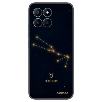 Picasee silikonový černý obal pro Honor 70 Lite - TAURUS
