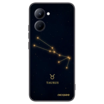Picasee silikonový černý obal pro Realme C33 (2023) - TAURUS