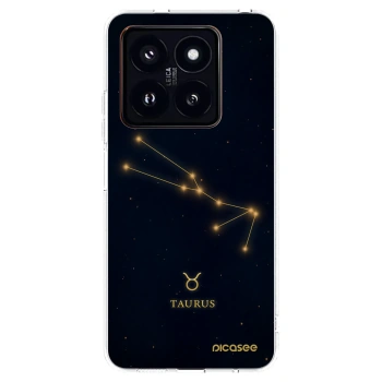 Picasee silikonový průhledný obal pro Xiaomi 14 Pro - TAURUS