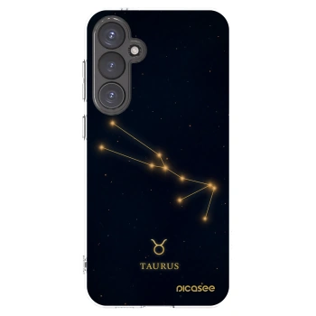 Picasee silikonový průhledný obal pro Samsung Galaxy S23 FE S711B - TAURUS