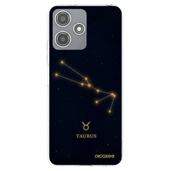 Picasee silikonový průhledný obal pro Xiaomi Redmi 12 5G - TAURUS
