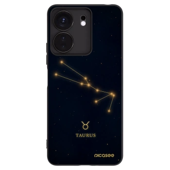 Picasee silikonový černý obal pro Xiaomi Redmi 13C 4G - TAURUS