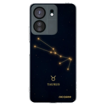 Picasee silikonový průhledný obal pro Xiaomi Redmi 13C 4G - TAURUS