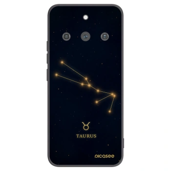Picasee silikonový černý obal pro Realme 11 Pro+ - TAURUS