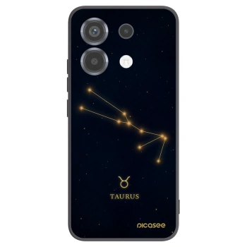 Picasee silikonový černý obal pro Xiaomi Poco X6 - TAURUS