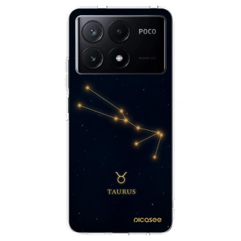 Picasee silikonový průhledný obal pro Xiaomi Poco X6 Pro - TAURUS