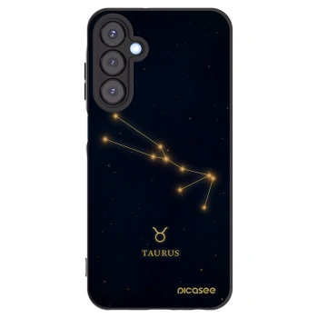 Picasee silikonový černý obal pro Samsung Galaxy A25 A256B 5G - TAURUS