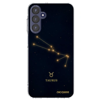 Picasee silikonový průhledný obal pro Samsung Galaxy A15 A155F 4G - TAURUS