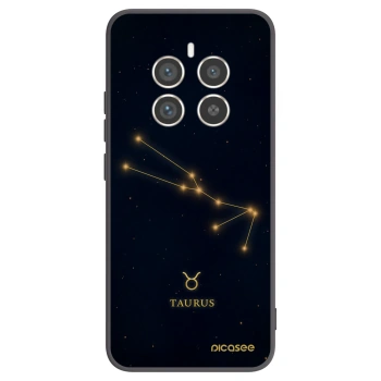 Picasee silikonový černý obal pro Realme 12 Pro 5G - TAURUS