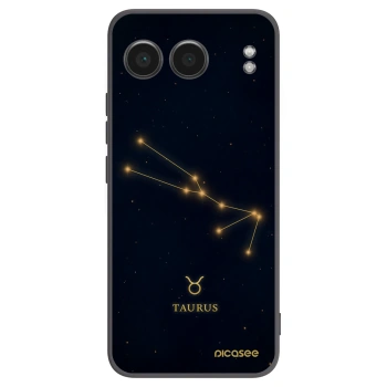 Picasee silikonový černý obal pro OnePlus Nord 4 - TAURUS