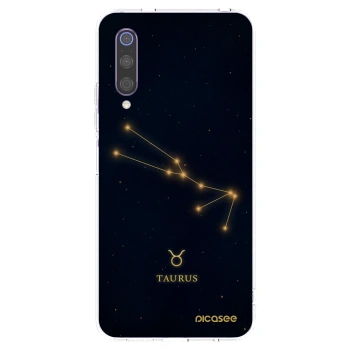 Picasee silikonový průhledný obal pro Xiaomi Mi 9 - TAURUS