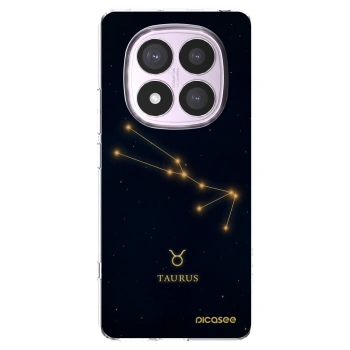 Picasee silikonový průhledný obal pro Xiaomi Redmi Note 14 Pro 5G - TAURUS