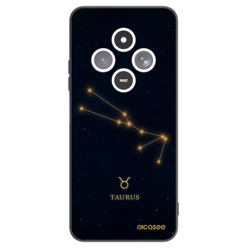 Picasee silikonový černý obal pro Xiaomi Redmi 14C - TAURUS