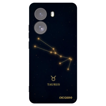 Picasee silikonový černý obal pro Xiaomi Poco X7 - TAURUS