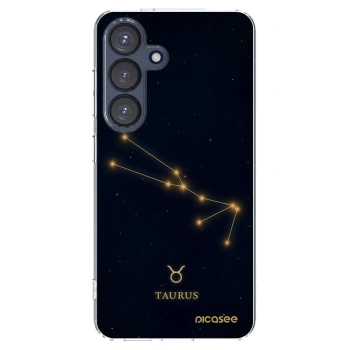 Picasee silikonový průhledný obal pro Samsung Galaxy S25 5G - TAURUS