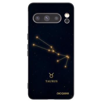 Picasee silikonový černý obal pro Google Pixel 8 Pro - TAURUS