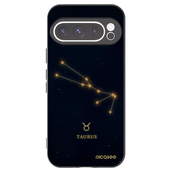 Picasee silikonový černý obal pro Google Pixel 9 Pro - TAURUS