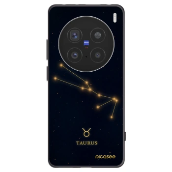 Picasee silikonový černý obal pro Vivo X200 Pro - TAURUS