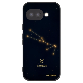 Picasee silikonový černý obal pro Google Pixel 9a - TAURUS