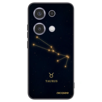 Picasee silikonový černý obal pro Xiaomi Redmi Note 14S - TAURUS