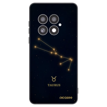 Picasee silikonový černý obal pro OnePlus 13 5G - TAURUS
