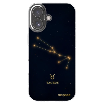 Picasee silikonový průhledný obal pro Apple iPhone 17 - TAURUS