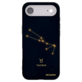 Picasee silikonový černý obal pro Apple iPhone Air - TAURUS