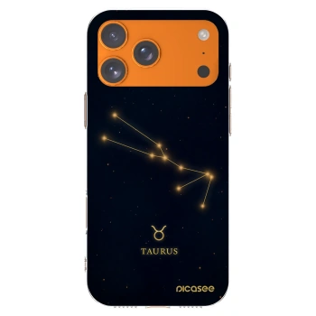 Picasee silikonový průhledný obal pro Apple iPhone 17 Pro Max - TAURUS