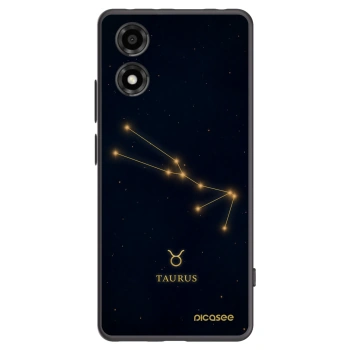 Picasee silikonový černý obal pro Motorola Moto E14 - TAURUS