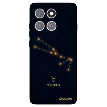 Picasee silikonový černý obal pro Motorola Edge 60 Pro - TAURUS