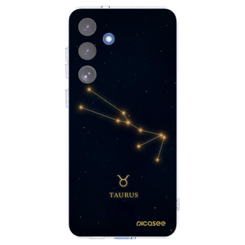 Picasee silikonový průhledný obal pro Samsung Galaxy S25 FE 5G - TAURUS