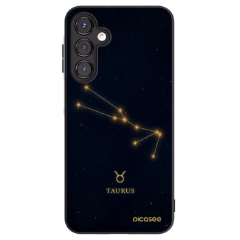 Picasee silikonový černý obal pro Samsung Galaxy A16 4G - TAURUS
