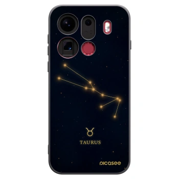 Picasee silikonový černý obal pro OPPO Find X9 Pro - TAURUS
